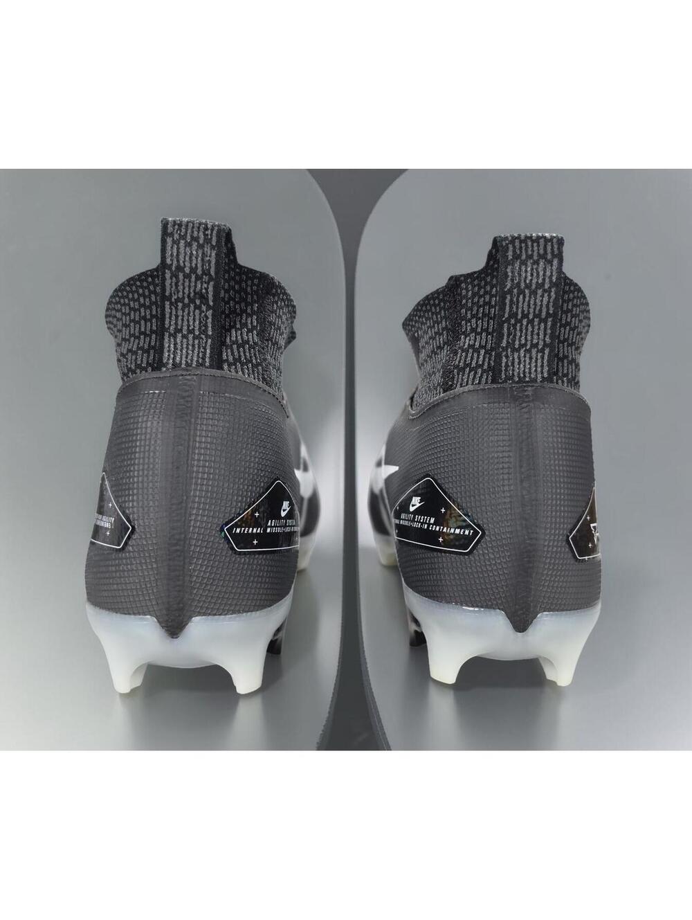Nike Alpha Menace Elite 3 Flyknit CT6648-001 Black White Men’s 14 NWOT No Box - Picture 8 of 14